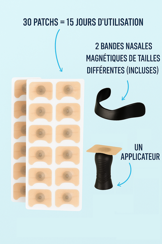 Bandes Nasales Magnétiques - AirVive